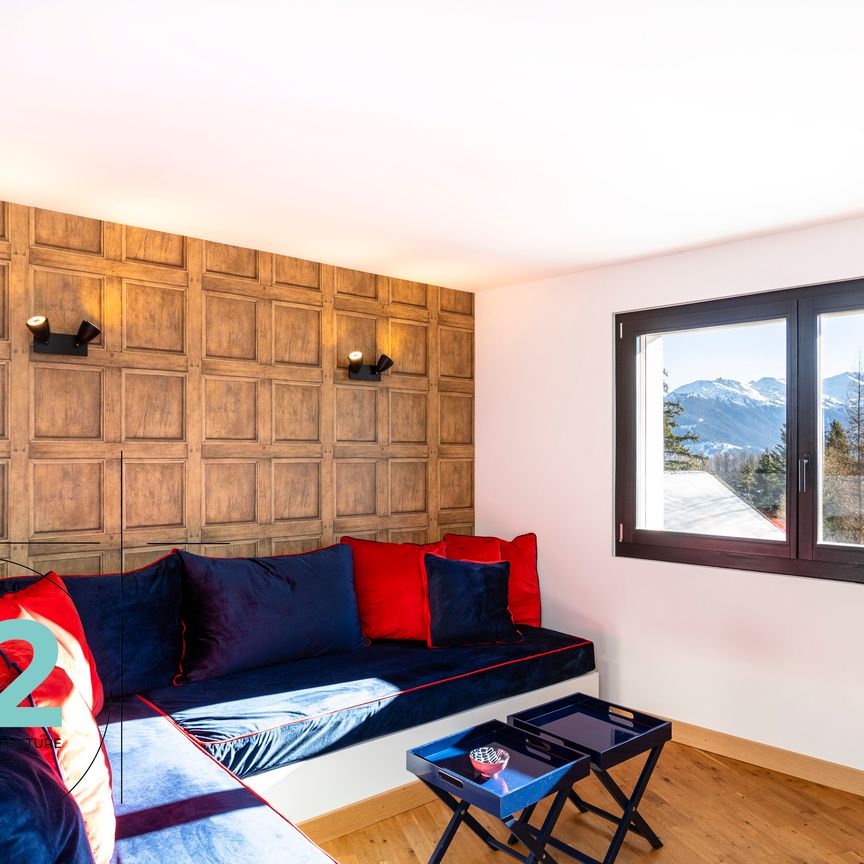 3 pcs rénové proche centre de Crans - LOCATION ANNEE, Dispo. Avril 26 - Photo 1