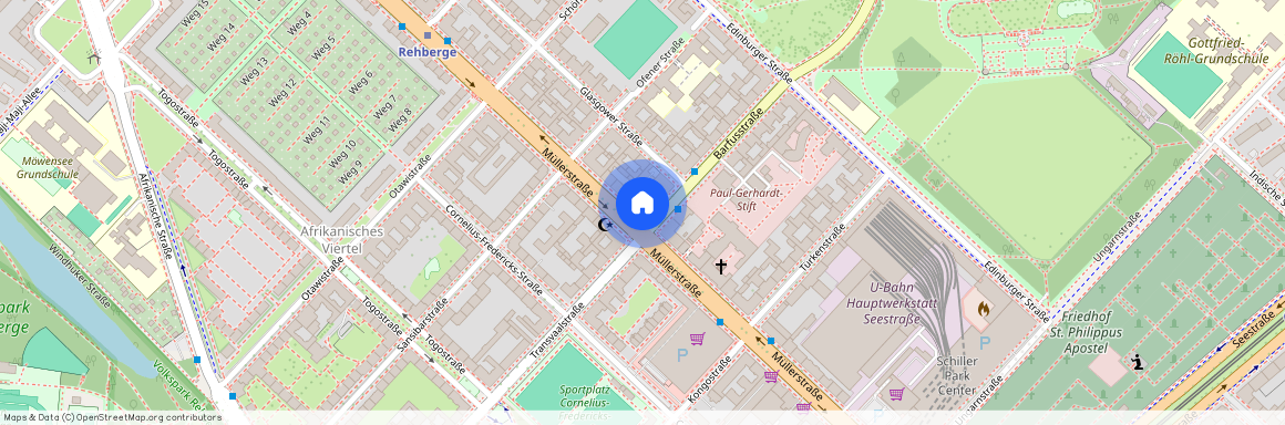 Müllerstraße 58A, Berlin. Germany