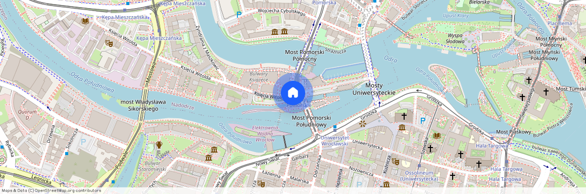 ul. Księcia Witolda, Nadodrze, Śródmieście, Wrocław, dolnośląskie