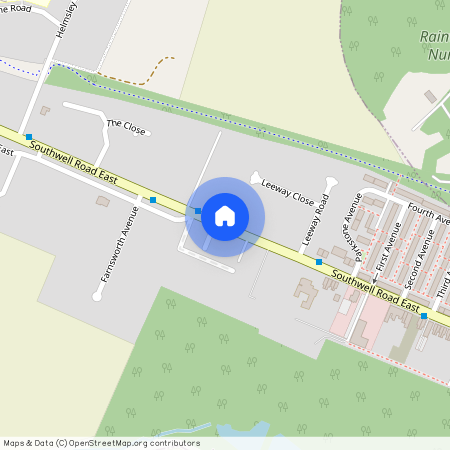 Southwell Road east, Rainworth, Mansfield, Nottinghamshire, NG21 0EL