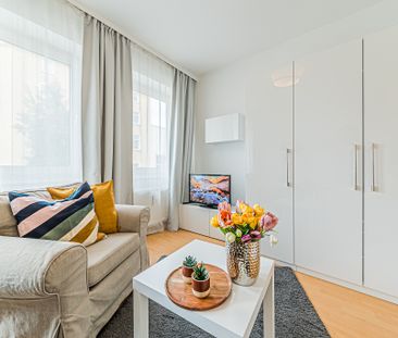 City-Residence: Großzügiges und neu möbliertes Apartment in begehrt... - Photo 1