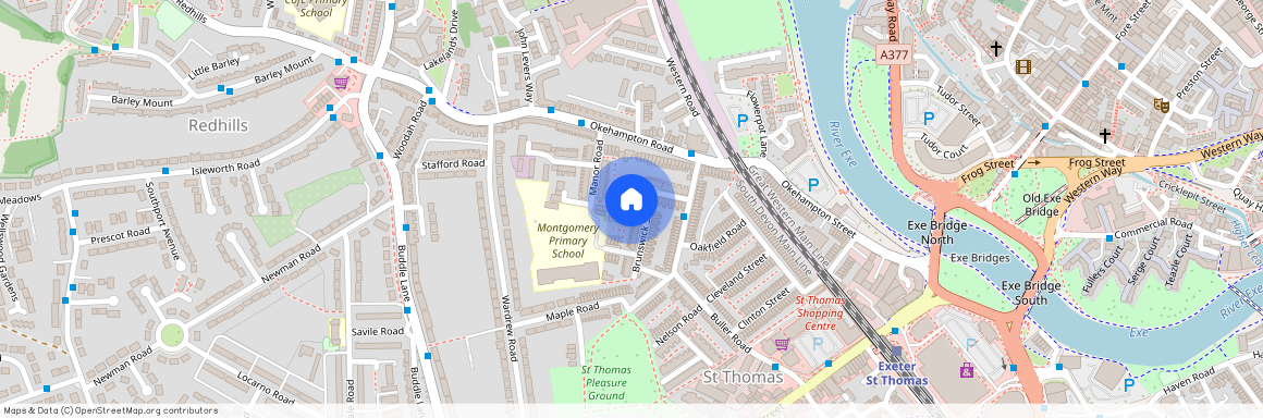 Cornwall Street, Exeter, EX4, Devon