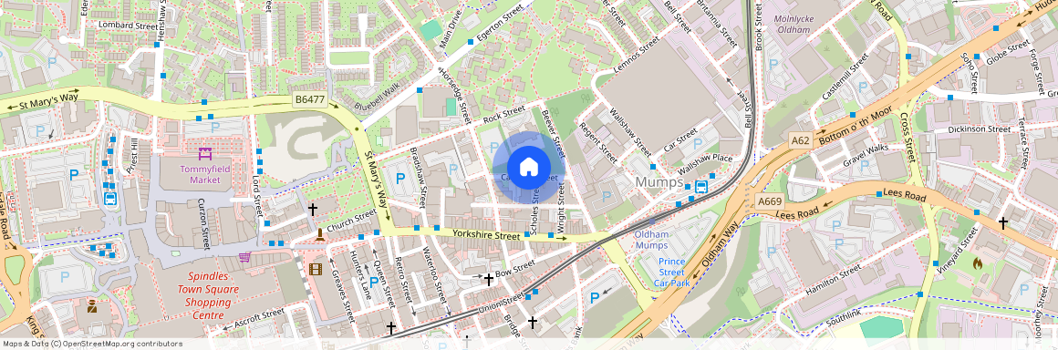 Cardinal Court, Oldham OL1