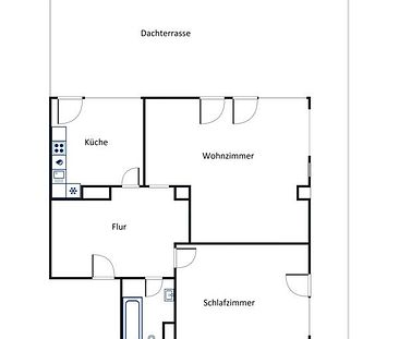 Für besondere Ansprüche: helle Penthouse-Wohnung mit herrlicher Dachterrasse und EBK - Foto 3