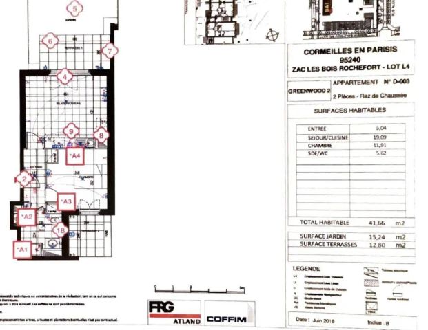 Appartement à louer 2 pièces 41.66m² - Photo 1