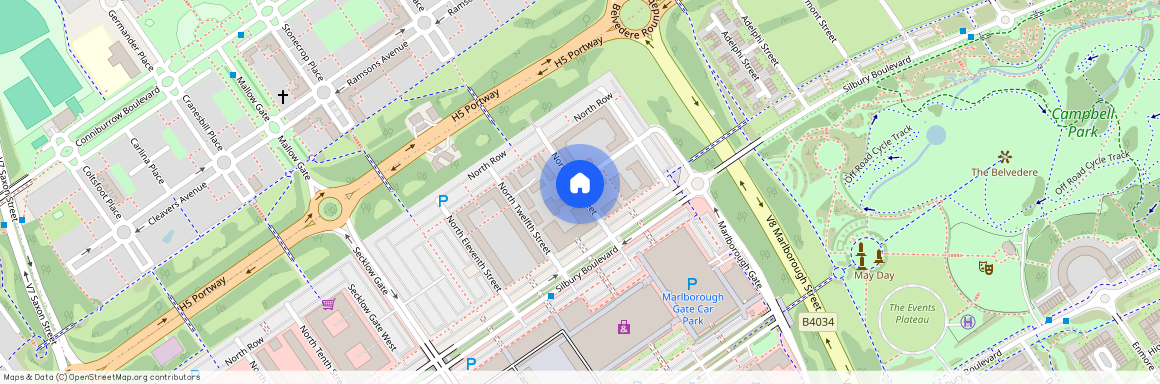 North Thirteenth Street, Milton Keynes MK9