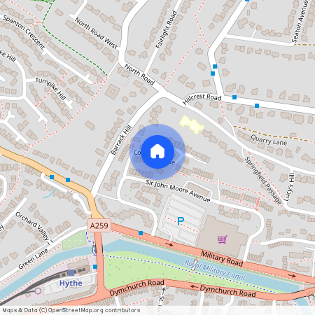 Corunna Close, Hythe