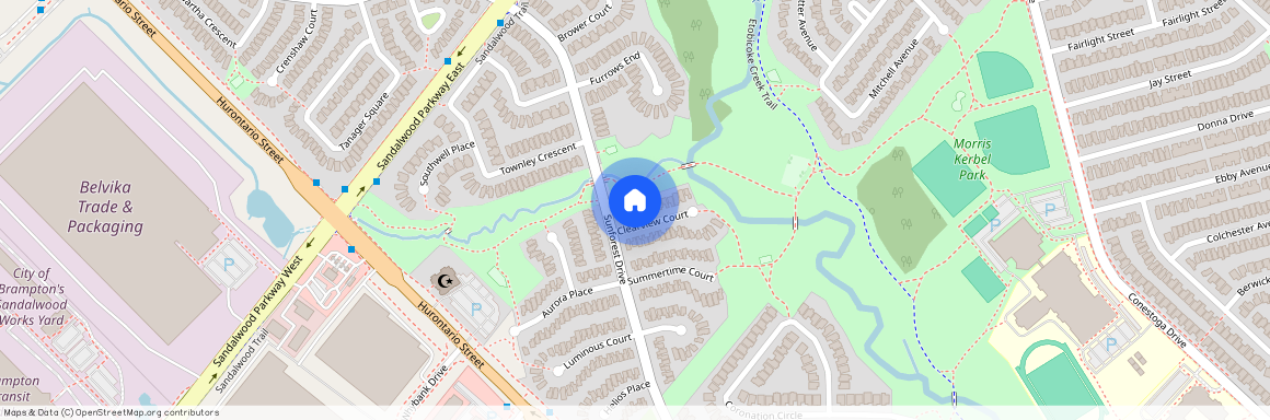 6 Clearview Court Unit# Upper, Brampton