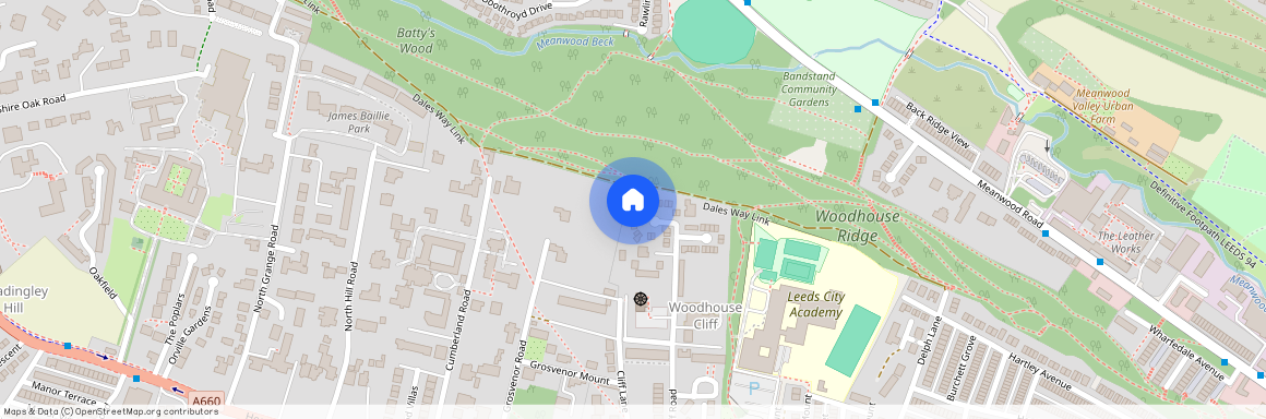 Cliff Road Gardens, Hyde Park, Leeds, West Yorkshire, LS6