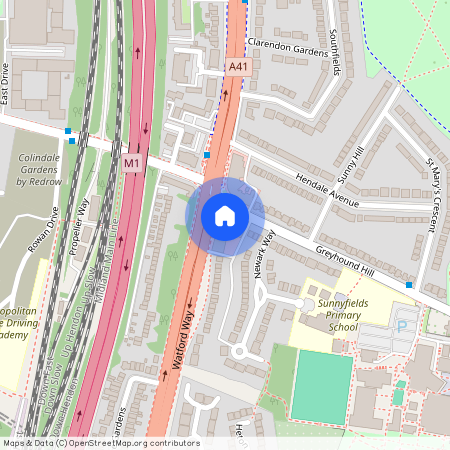 Greyhound Hill, Hendon One Bedroom Flat, NW4