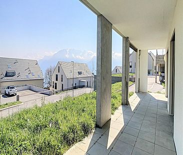 Bel appartement de 3.5 pièces au rez bénéficiant d'une belle terrasse. - Photo 3