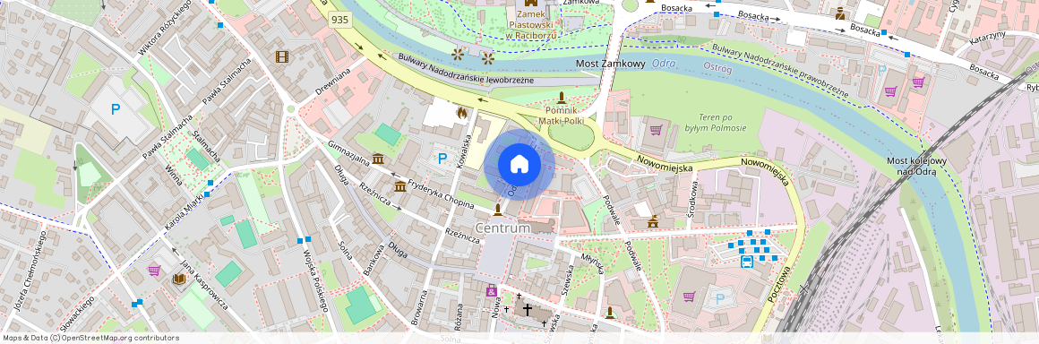 ul. Odrzańska, Racibórz, raciborski, śląskie