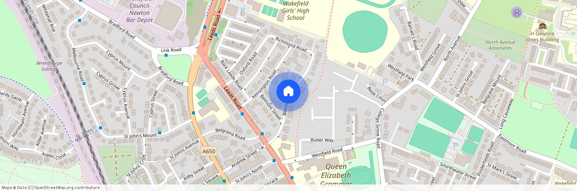 Blenheim Road, Wakefield, WF1
