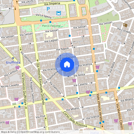 Toscano, Provincia di Catania, Catania, Casa, Via Vicenza