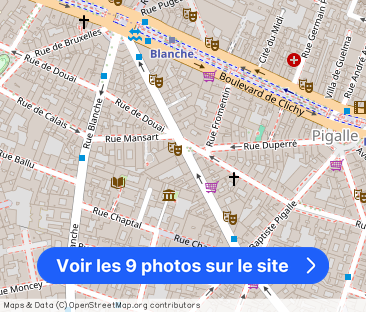 Studio for rent in Blanche-Trinité, Paris - Photo 1
