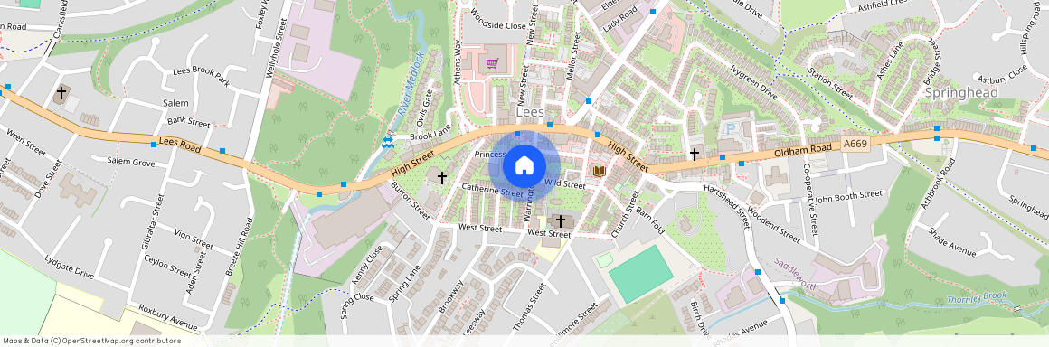 Warrington Street, Lees, Oldham, OL4