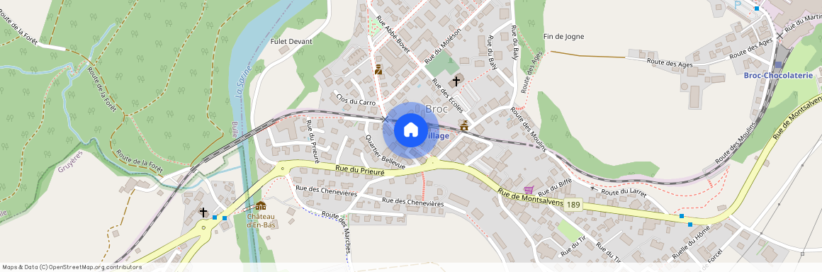 Rue Alexandre-Cailler 6, 1636 Broc, Suisse