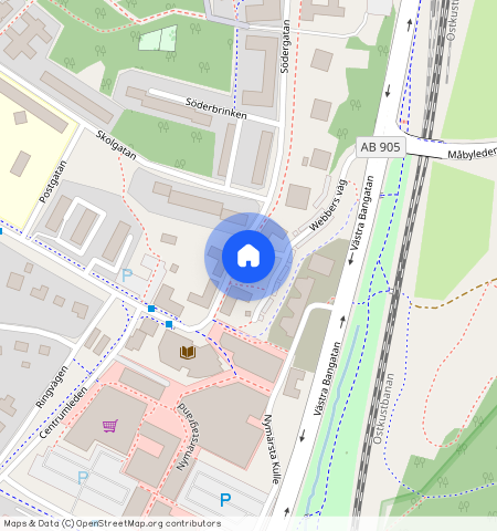 Södergatan **, Märsta Centrum