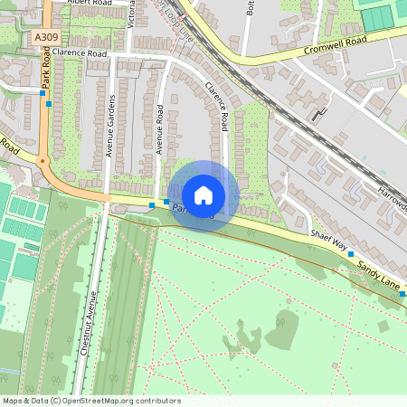 Park Road, Teddington, TW11, London