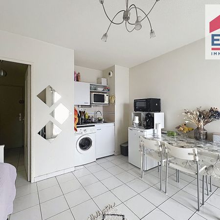 AIX EN PROVENCE, A LOUER - T1 MEUBLE PROCHE ALLEES PROVENCALES - Photo 3