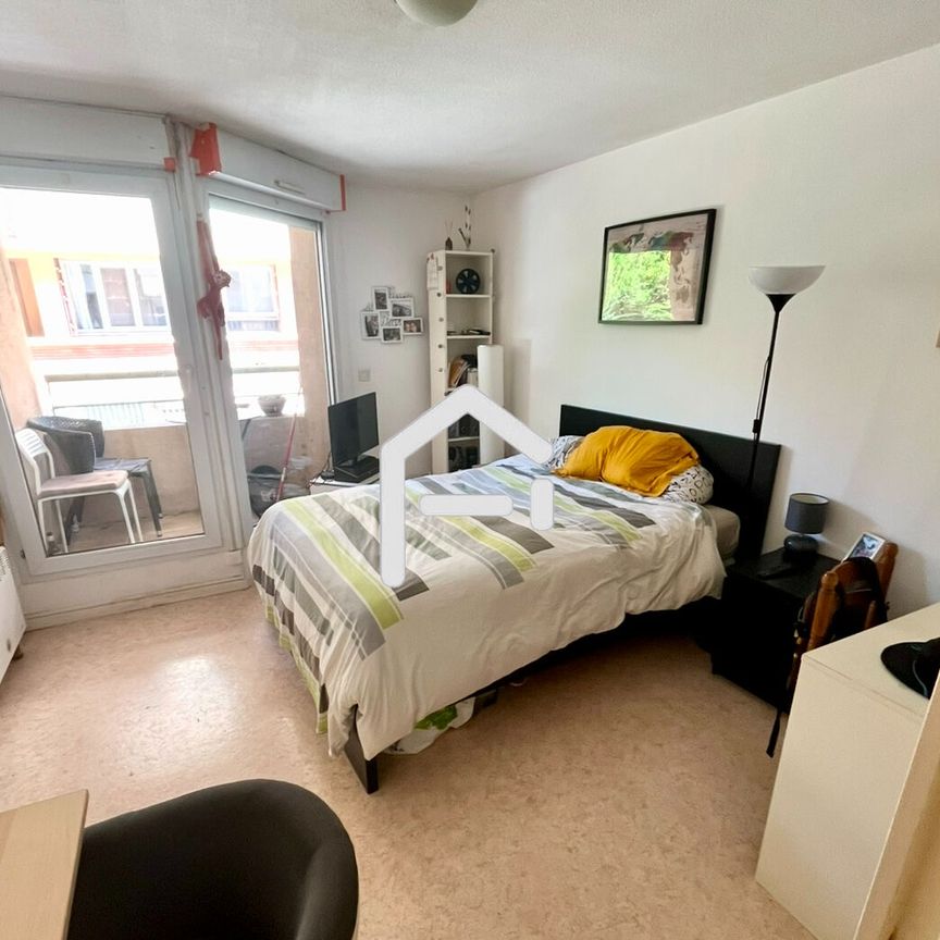 À louer : Appartement T1 22m² MEUBLÉ TOULOUSE , BUSCA / ST MICHEL - Photo 1