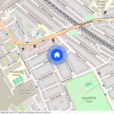 Howard Road, Barking, Essex, IG11