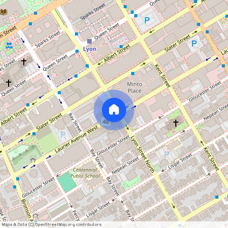 445 Laurier Avenue West, 1405, Ottawa, ON K1R 0A2