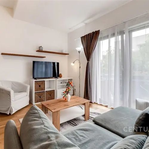 Extra velké 1+kk na pronájem s balkonem, parkováním a sklepem. Praha 9 Letňany. Blízko metra. Částečně zařízeno včetně myčky nádobí. Ihned k nastěhování. - Fotografie 1