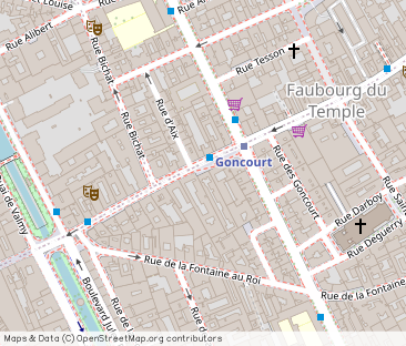 Rue du Faubourg du Temple, Paris - Photo 1