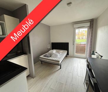 TOULOUSE / Location Appartement 1 Pièce 16 m² - Meublé - Photo 1
