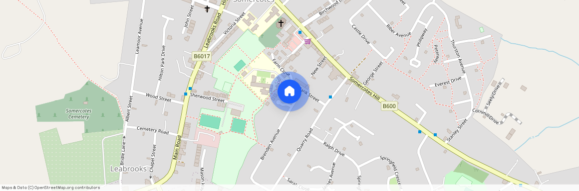 Bank Street, Alfreton, Derbyshire, DE55