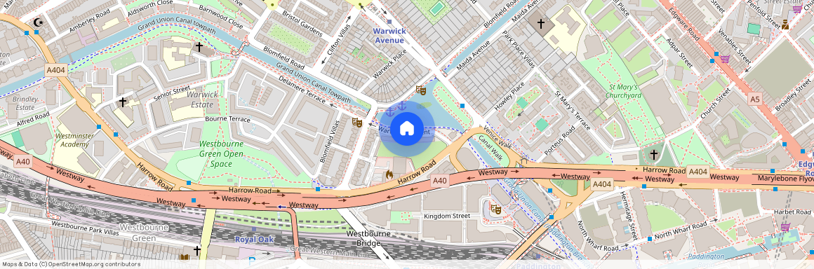 Warwick Crescent, Little Venice, London, W2