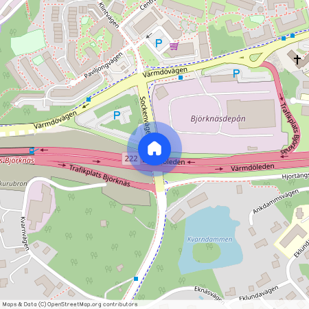 Sockenvägen, Saltsjö-Boo