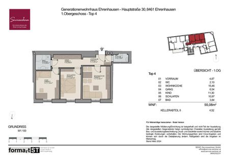 Geförderter Erstbezug nach Generalsanierung in Ehrenhausen - 3 Zimmer TOP4 ; [GF,HStrEh] - Photo 5