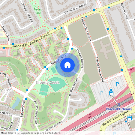 1080 DES ORMES Place, Orleans - Convent Glen And Area