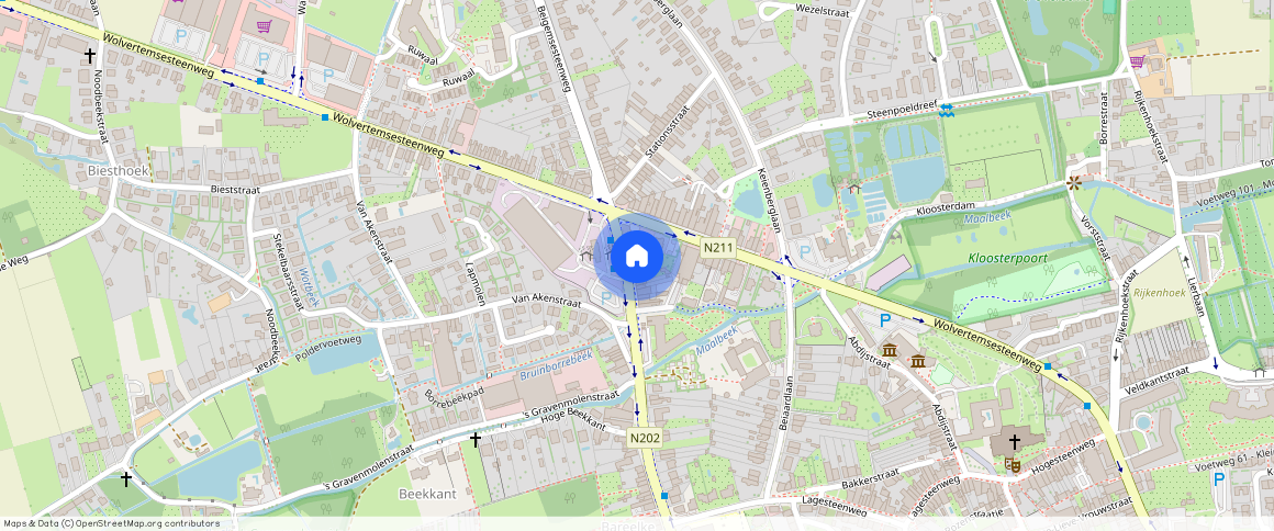 Brusselsesteenweg, **, 1850, Grimbergen