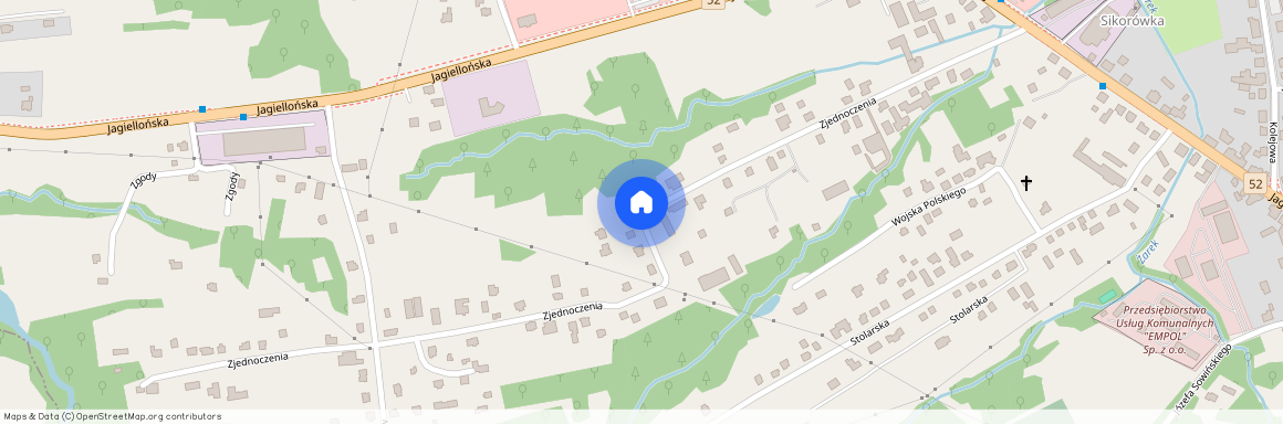 Zjednoczenia, Wadowicki, Kalwaria Zebrzydowska