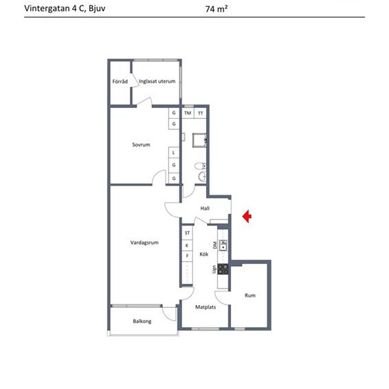 Vintergatan 4 C - Foto 2