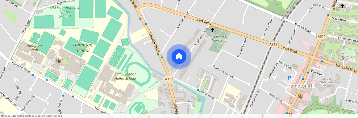 St. James's Road, Hampton TW12