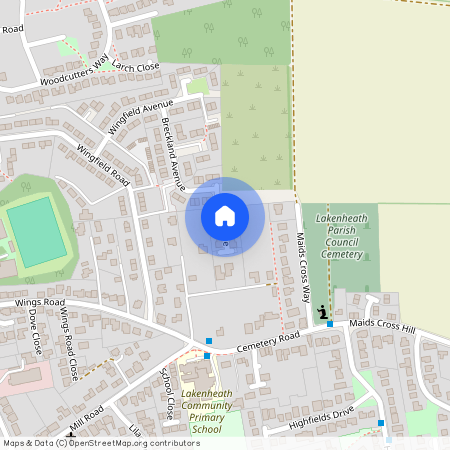 Millers Rise, Brandon, Lakenheath