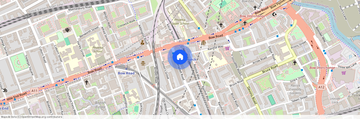 Campbell Road, East London E3