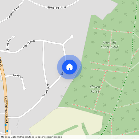 Meadway, Oxshott, Leatherhead, Surrey, KT22