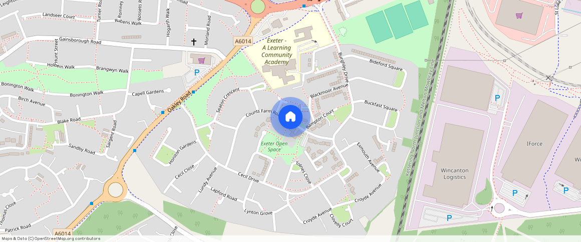 Counts Farm Road, Corby, NN18