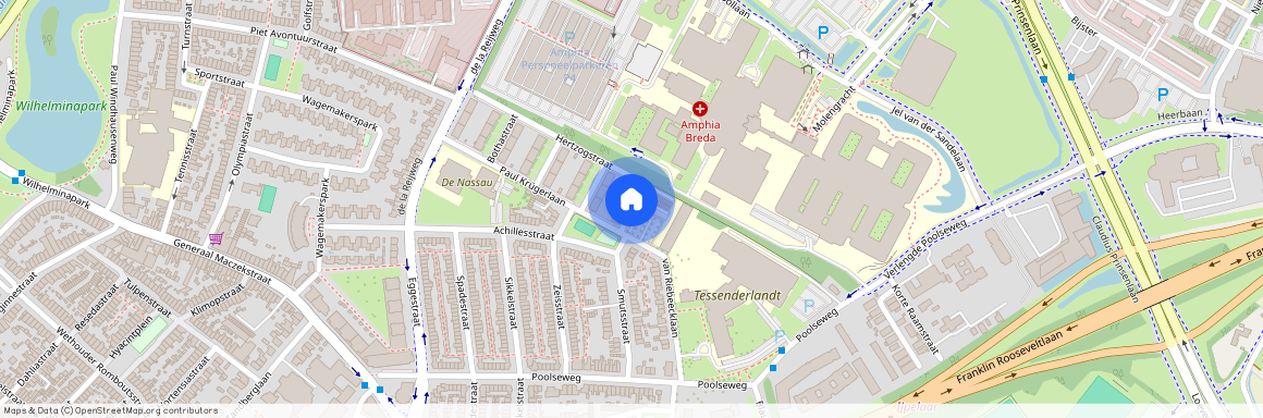 Sportpark, 4818 BL, Hertzogstraat, Breda
