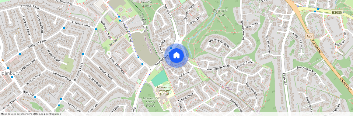 Rother Close, West End