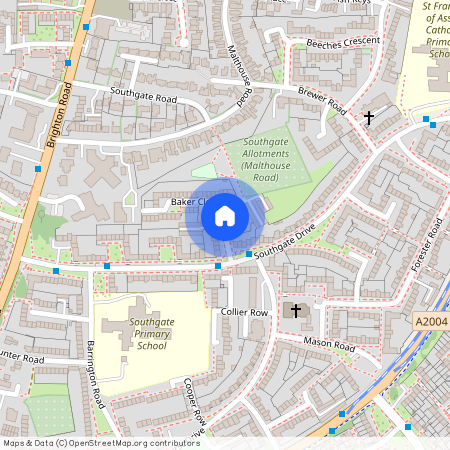 Baker Close, CRAWLEY