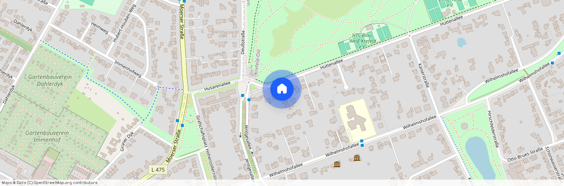 Hüttenallee 35, 47800 Krefeld