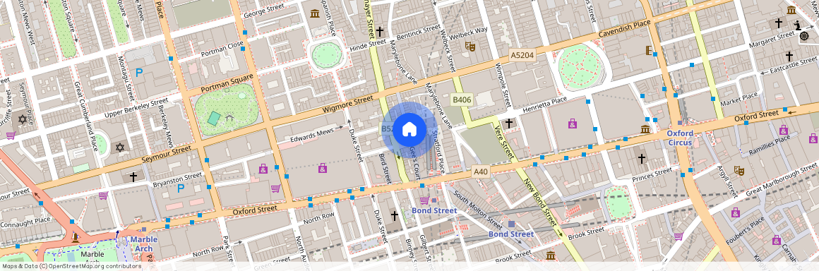 St Christopher's Place, London, W1U