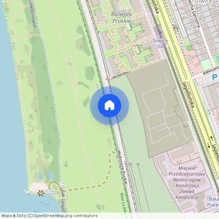 ul. Wybrzeże Puckie, Pelcowizna, Praga-Północ, Warszawa, mazowieckie