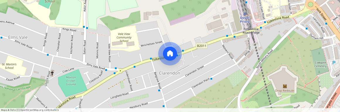Dover Road, Folkestone, Kent, CT20